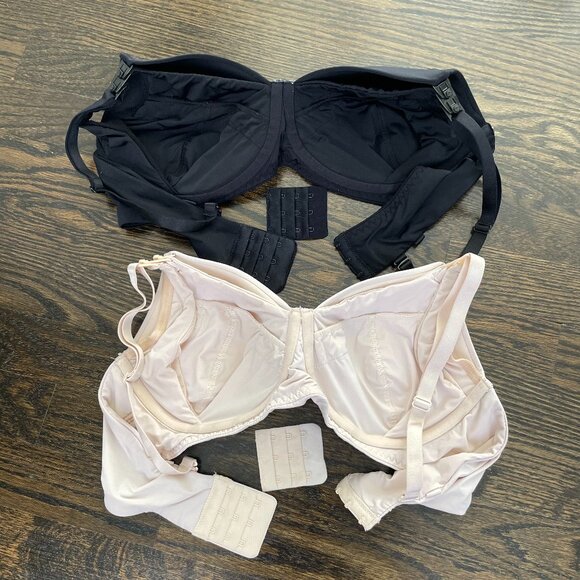 Nursing & Pumping Bra Set Size 36B - Simple Wishes - nude & black - Picture 3 of 15